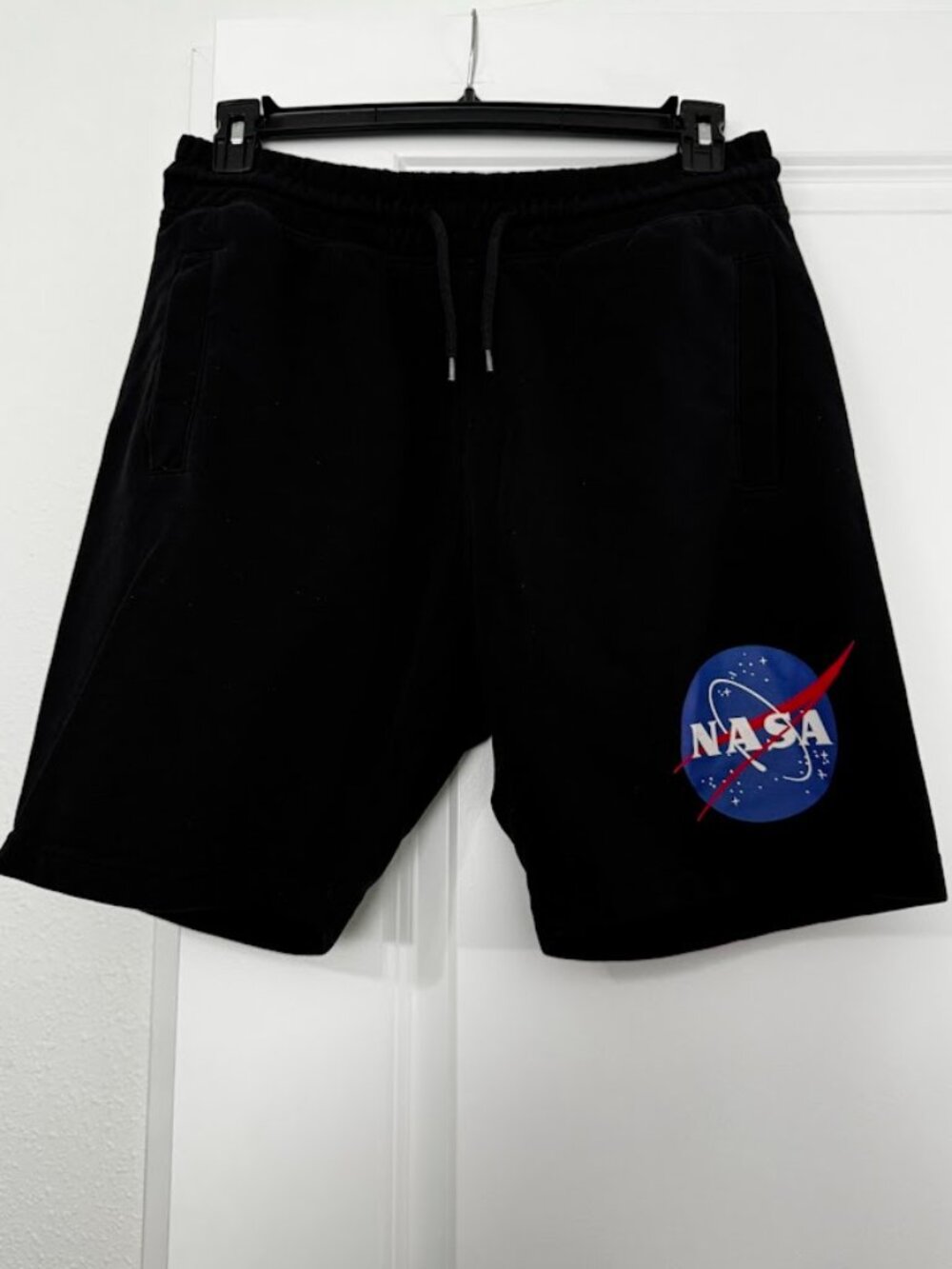 H&M Divided NASA Black Sweat Shorts Men’s M